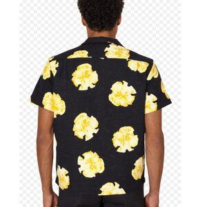 Bianca Chandon Vintage Floral 4-Pocket Pique Shirt